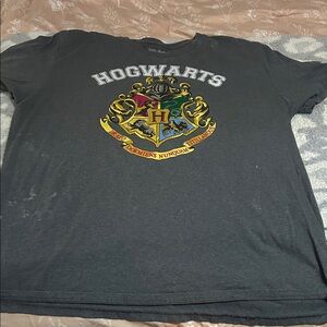 Warner Bros. Hogwarts Crest Kids Black T-Shirt